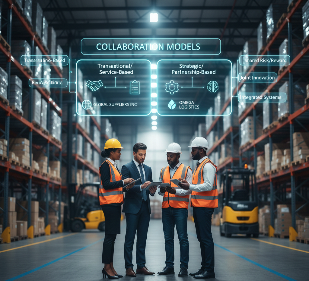 collaboration models among shippers and contract logistic providers